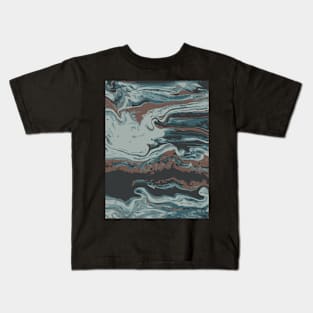 Marble Abstract Kids T-Shirt